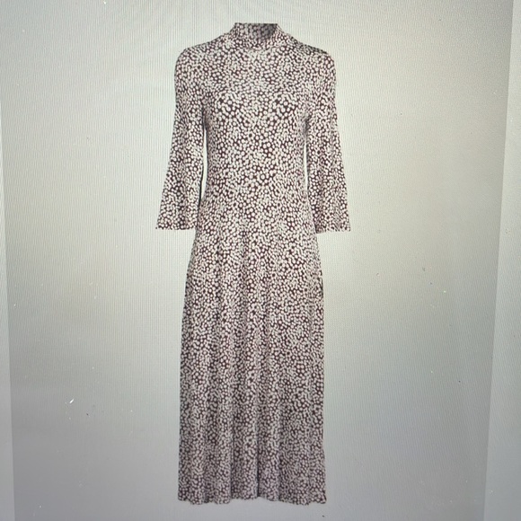 Samsoe Samsoe Fritta printed flower midi dress - Picture 4 of 17